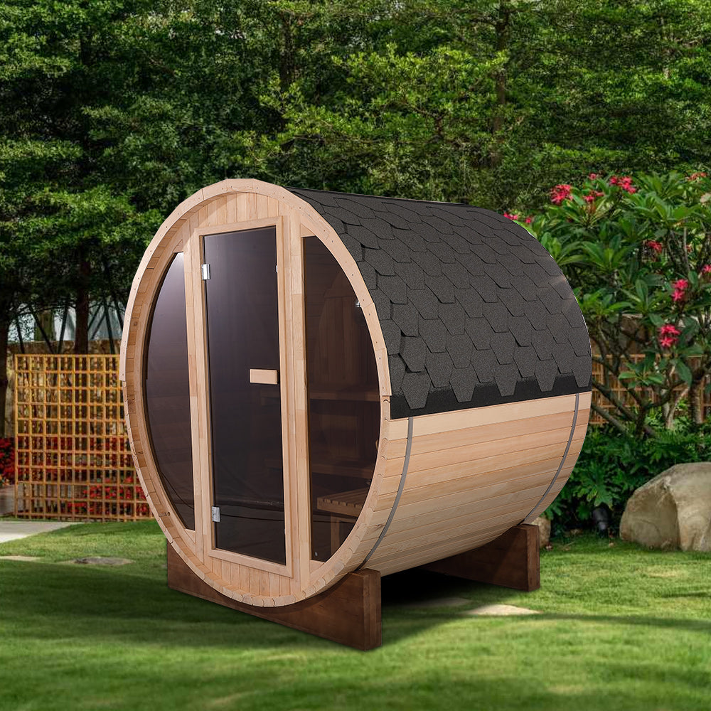 Outdoor Barrel Sauna（3-4 Person）
