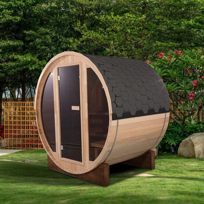Outdoor Barrel Sauna（3-4 Person）