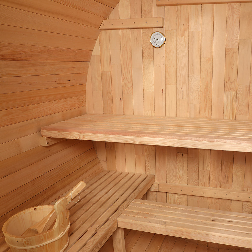 Outdoor Barrel Sauna（3-4 Person）