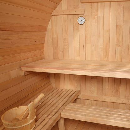 Outdoor Barrel Sauna（3-4 Person）