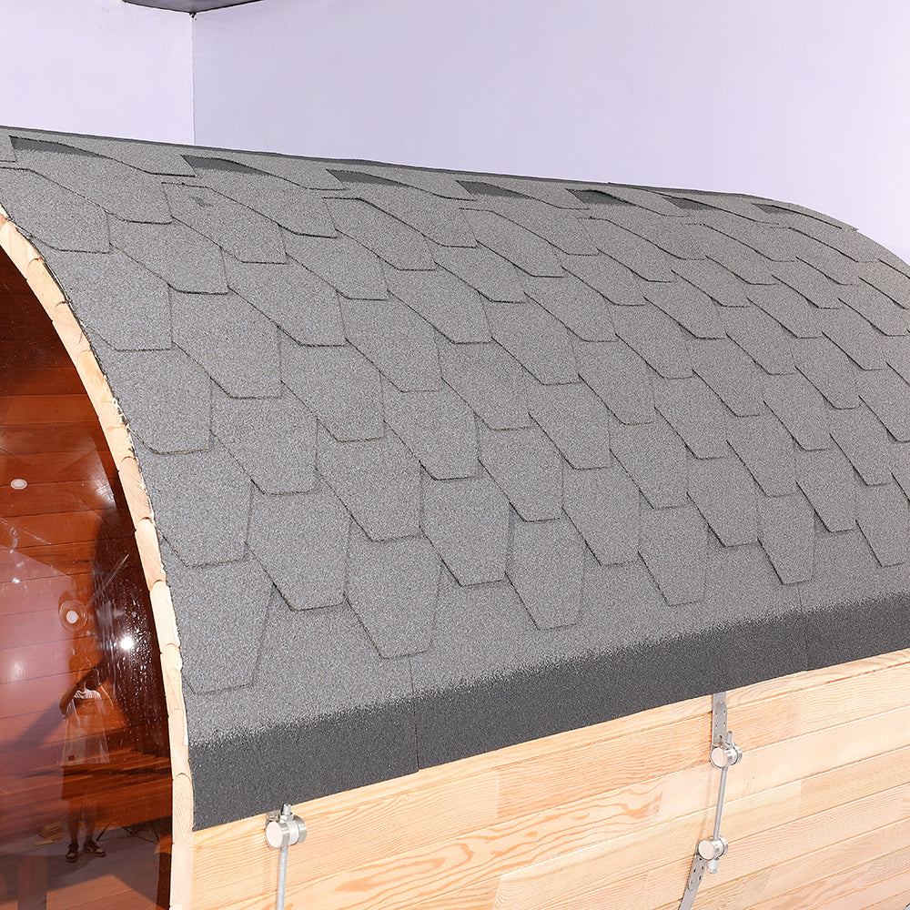 Panoramic View Window Barrel Sauna