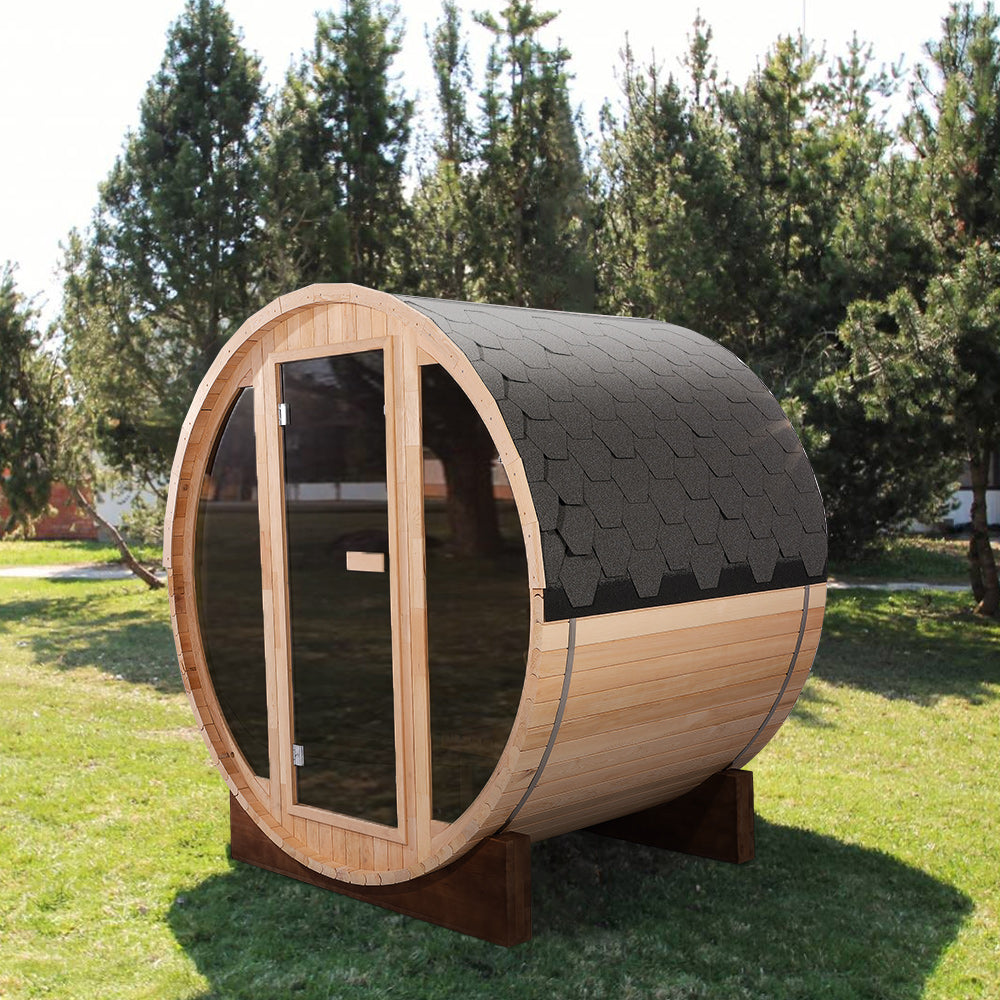 Outdoor Barrel Sauna（3-4 Person）