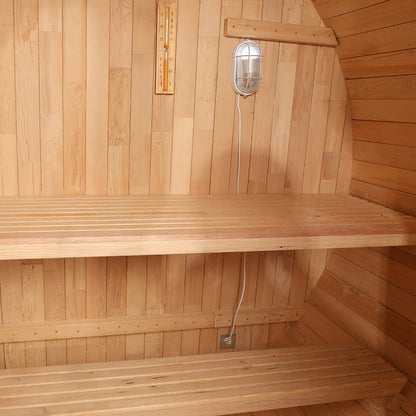 Outdoor Barrel Sauna（3-4 Person）