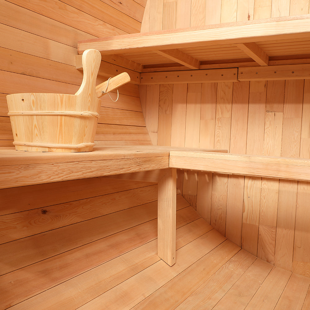 Outdoor Barrel Sauna（3-4 Person）