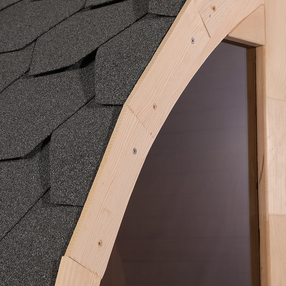 Outdoor Barrel Sauna（3-4 Person）