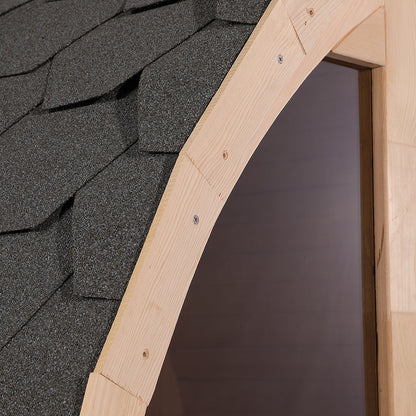 Outdoor Barrel Sauna（3-4 Person）