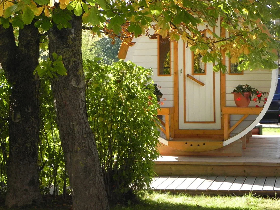 Garden Barrel Sauna