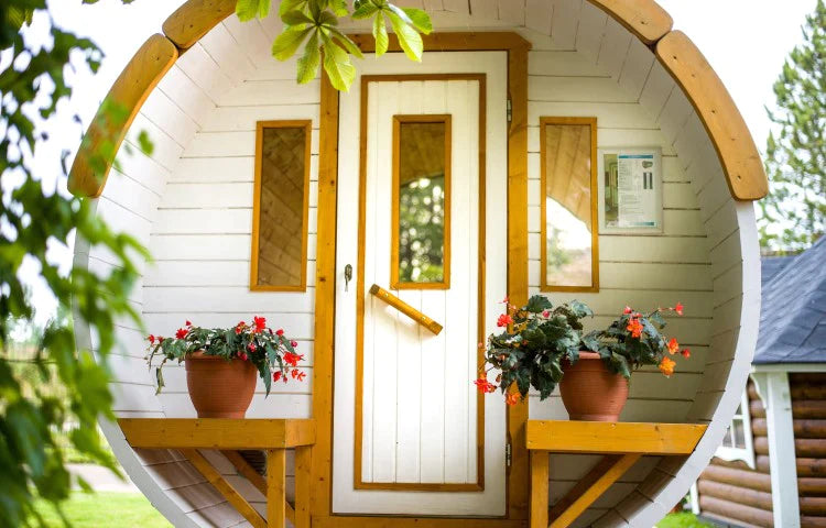 Garden Barrel Sauna