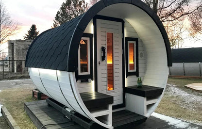 Garden Barrel Sauna